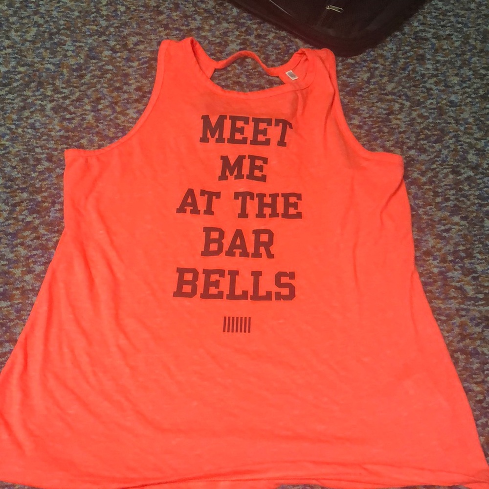 “Meet me at the barbells” VSX tank
